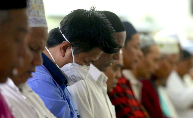 people in prayer